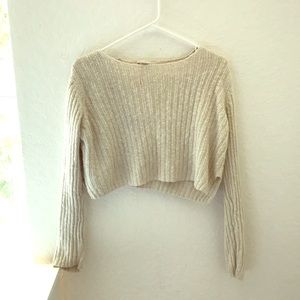 Cropped sweater